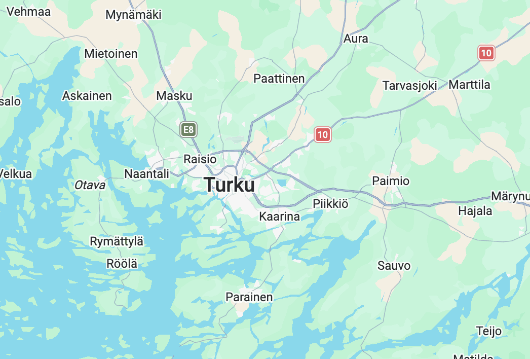 Toiminta-alue: Turku ja lähikunnat